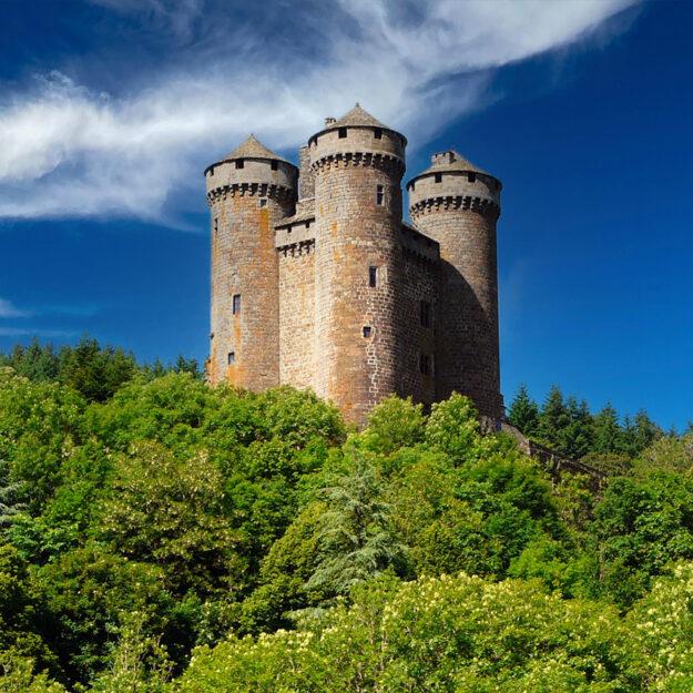 Château d'Anjony, à Tournemire