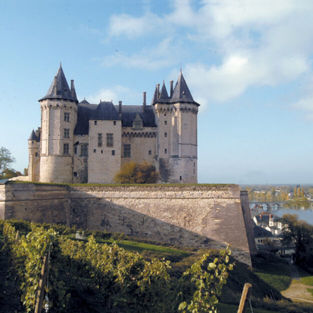 Château de Saumur dominant la Loire