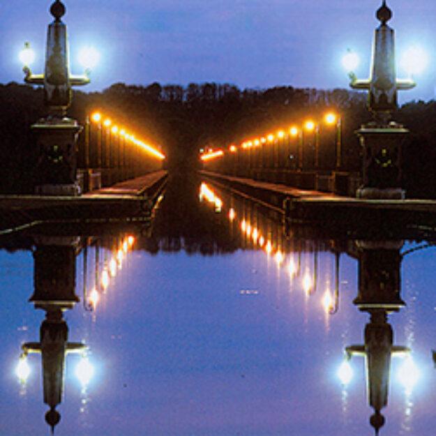 Pont Canal de Briare de nuit