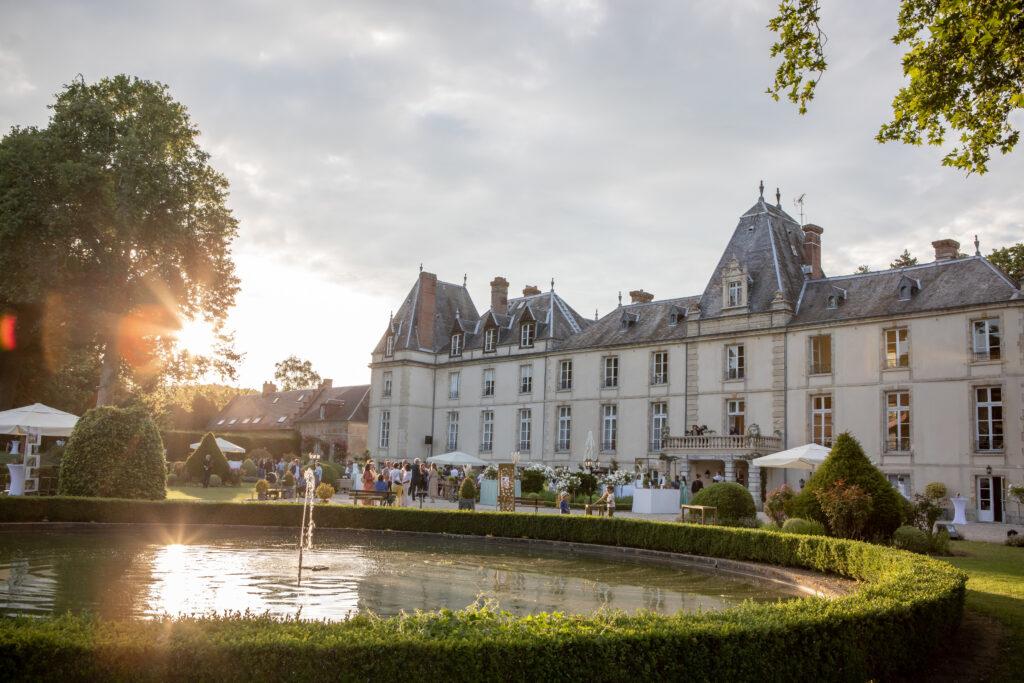 Vue extérieure du Château et Domaine d'Aveny Location exclusive, Giverny, Eure, Ile de France, Normandie, France, Europe, Château d'Aveny