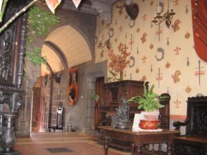 Visites du Château-Dauphin à Pontgibaud, Puy de Dôme, Auvergne, France, Europe