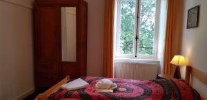 Chambre double 2 Gîte, location saisonnière Massif du Sancy, Auvergne, France, Europe, Château de Chazelles