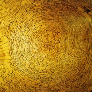 Voûte intérieure en coupole du Château fort de Bonaguil