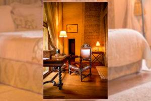 chambre au donjon Fées, bureau